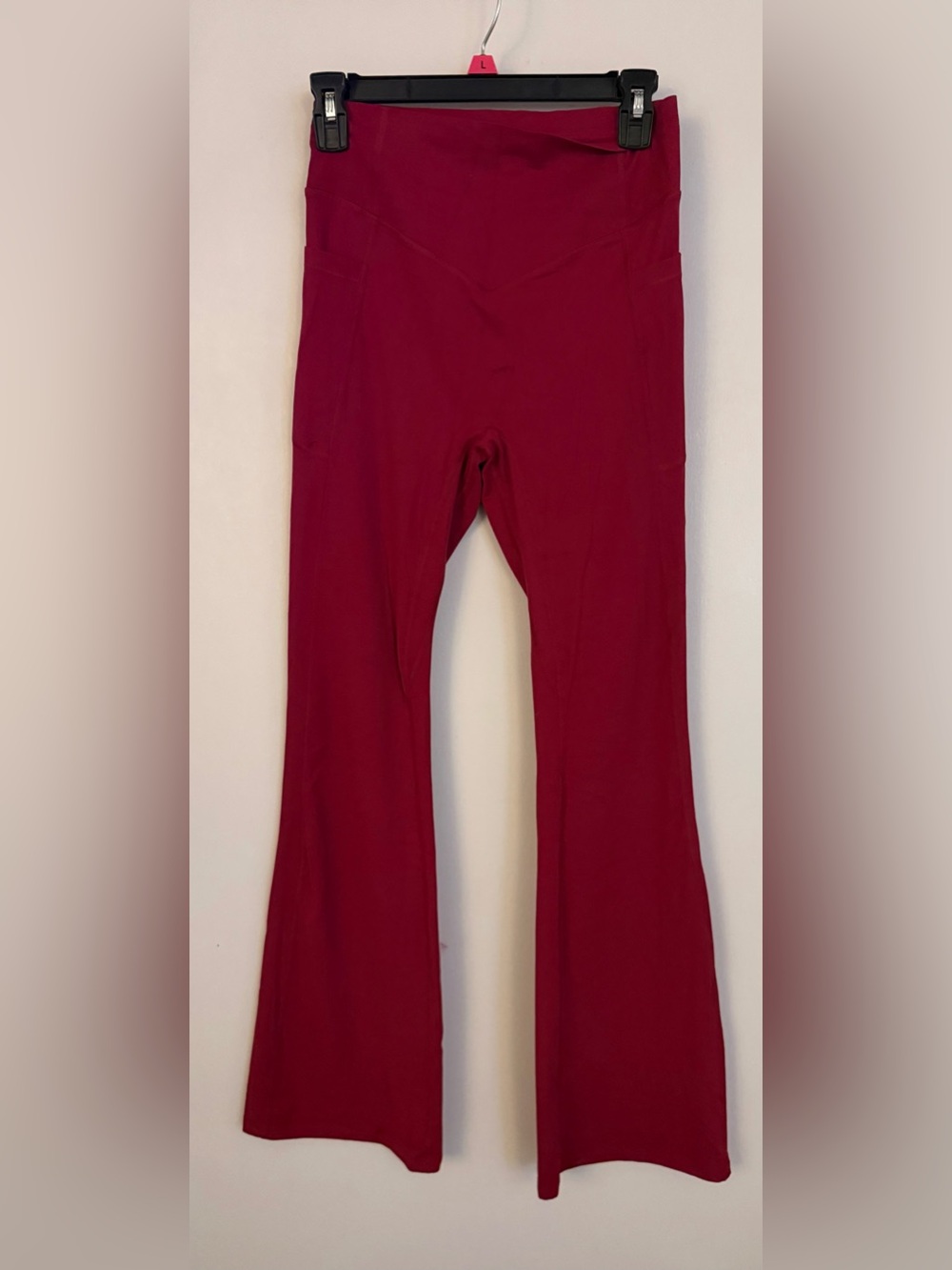 HALARA Kids Maroon Wide-Leg Leggings